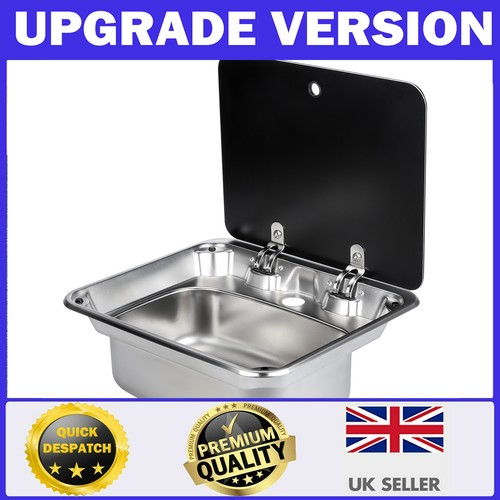 Camper sink with glass - rv,