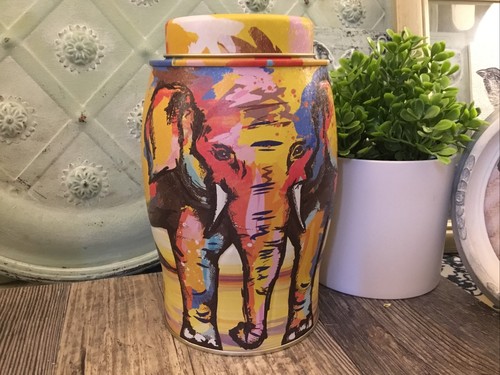 Williamson tea elephant tin - williamson,