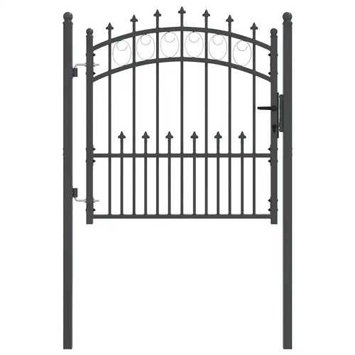 Fence gate with spikes - spikes, steel