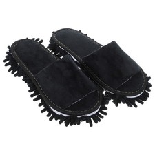  1 Pair Mop Slippers Practical Sweeping Slippers Household Slippers Dust Mop