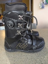 K2 Darko Men's Snowboard Boots Size 9 UK Black  BOA Lace. Burton Vans