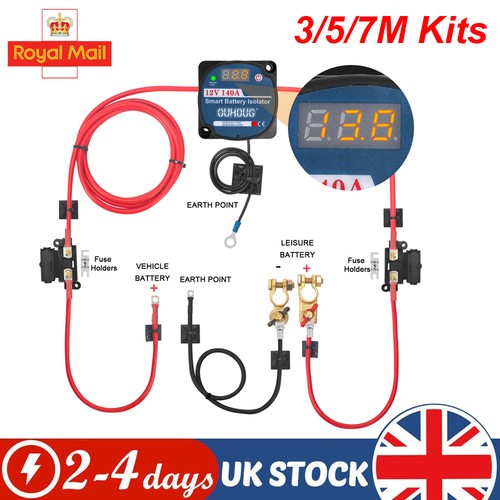 Split charge relay - kit, ready