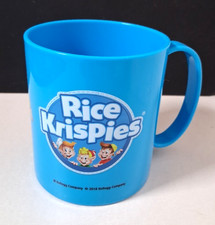 RICE KRISPIES BLUE PLASTIC MUG