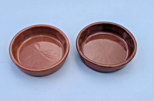Terracotta coloured small - coloured,,