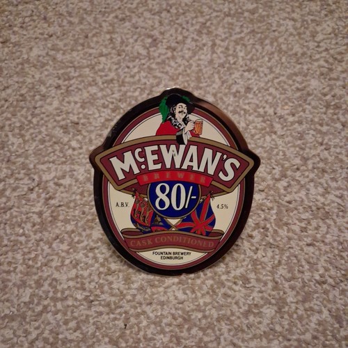 Mcewans cask conditioned - 80/-,