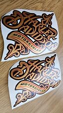 Harley-Davidson  classic logo Fuel Tank  Decals Stickers kit_118x144 mm