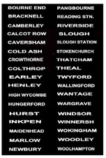 MODEL BUS TRANSFERS 1/76th 1