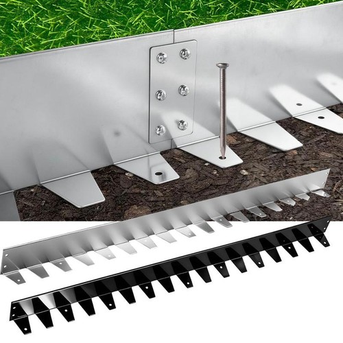Garden lawn steel edging - garden,