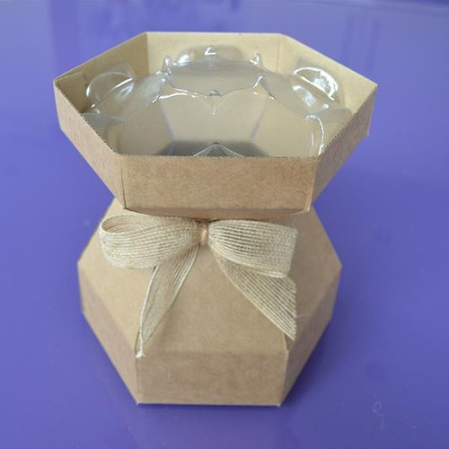 Cupcake gift box individual - gift,