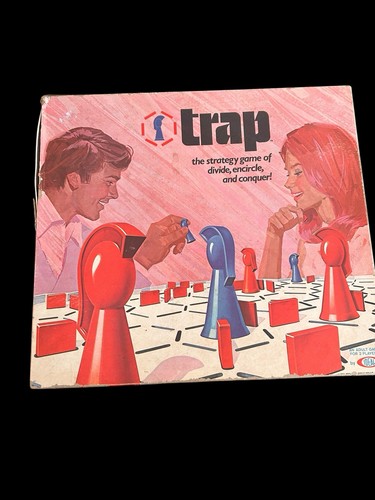 Ideal vtg 1972 boardgame trap - ideal,