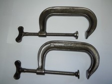 2 x Lion 6" G Clamps - No.406