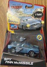 Disney Pixar Cars Lights & Sounds  Brand New Spy Finn McMissile 1:55 RARE