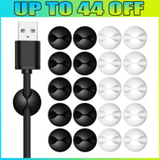 20X Cable Clips Holder Tidy