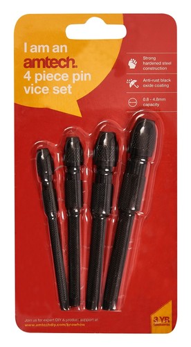 4pc pin vice - pin, set