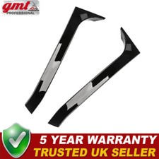 Gloss Black Rear Window Side