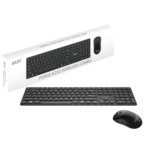 Msi forge k210 wireless combo - msi,