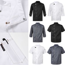 US Men Women Chef Jacket