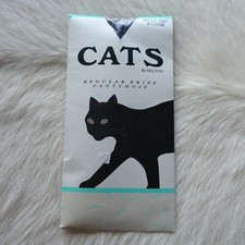 CATS Pantyhose XL NAVY Vintage Air Hostess Pantyhose Vintage Work Pantyhose