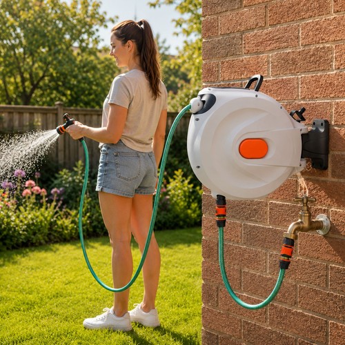 30m retractable garden hose - retractable,