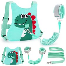 Toddler Leash-Baby Walking Safty Harness and Child Anti Lost Wrist Link for G...