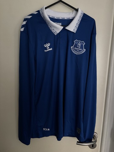 Everton home shirt - everton, hummel