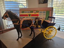 Sindy Horse And Gig And Box