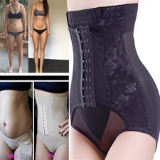 UK Women Body Shaper Control Pants Girdle Corselette High Waist Panty Underwear