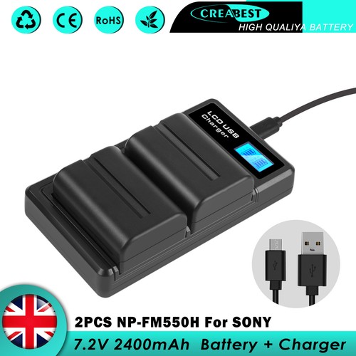 4ah fm500h battery - 2.4ah, np-fm500h
