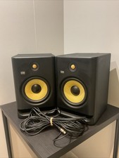 2x KRK Rokit RP8 G4 Near-Field Studio Monitor - Black (RP8G4)