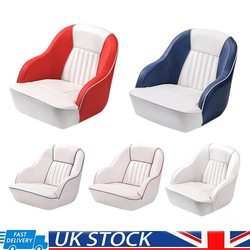 High back boat chair captain - high,