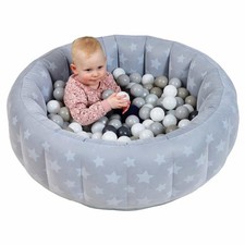 NEW Velvet Soft Baby Ball Pit