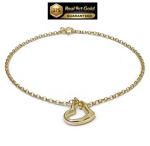 9ct heart charm - 9ct,