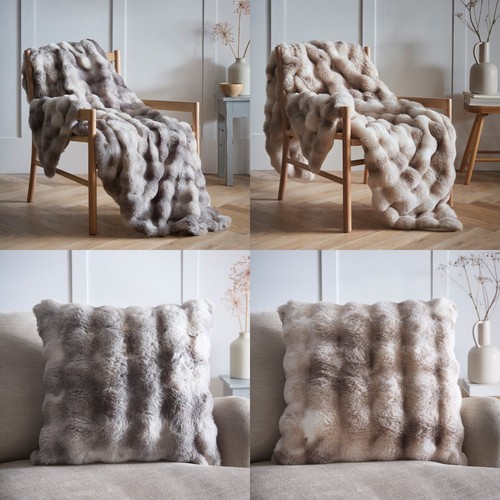 Oslo luxury faux fur throw - oslo,
