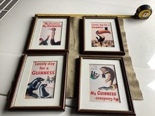 Guinness Framed Prints,in Frames,the Group.