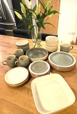Denby Chilli, Sage, Lemon & Tableware Sold Individually. Good Used Condition
