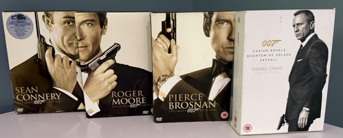 James bond dvd - james,