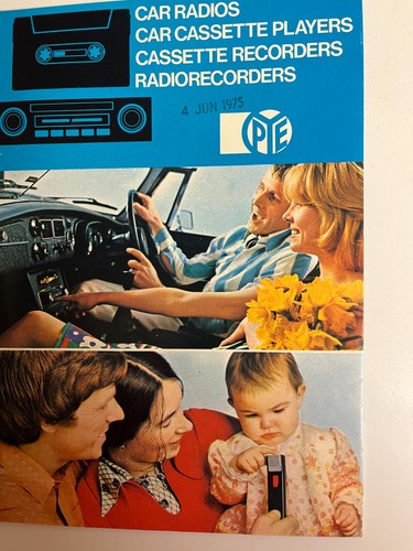 Pye car radios cassette - pye,