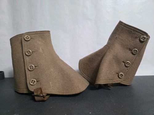 Standard spats beige wool boot - standard,