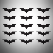 15x Batman Stickers, Vinyl