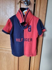 Baby Boy Designer Tommy Hilfiger Poloshirt T Shirt Top 12 - 18 months
