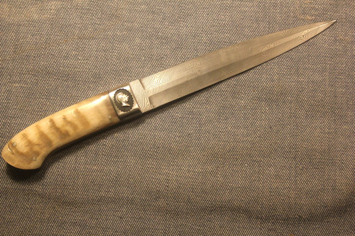 Hand made damascus - made, rams