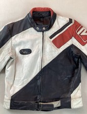 Vintage Richa Leather Motorcycle Jacket EU Size 50 40”