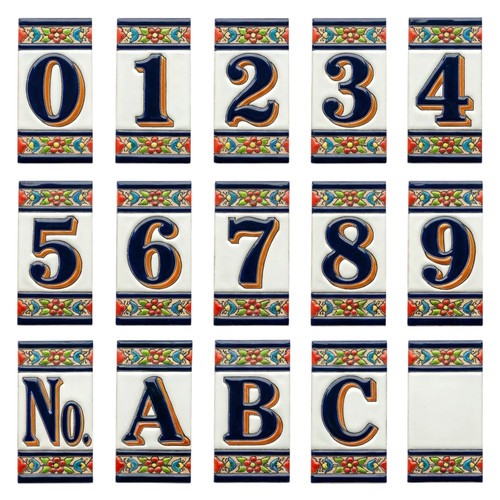 Canarias ceramic house - ceramic, number