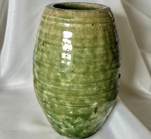 Vintage studio pottery vase - studio,