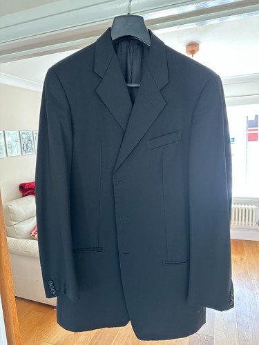 Armani mens black suit jacket - armani,