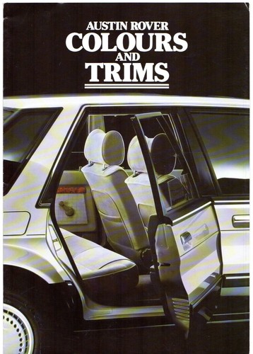Austin rover colour - &, trim