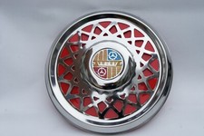 VESPA GS VBB VBC  8" Chrome SPARE Wheel Cover Trim Red