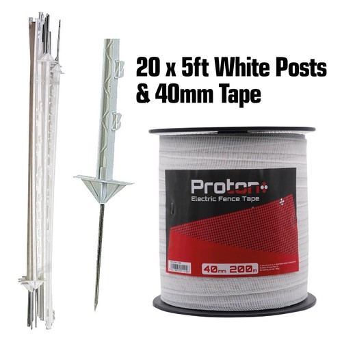 White 5ft posts - 20, x