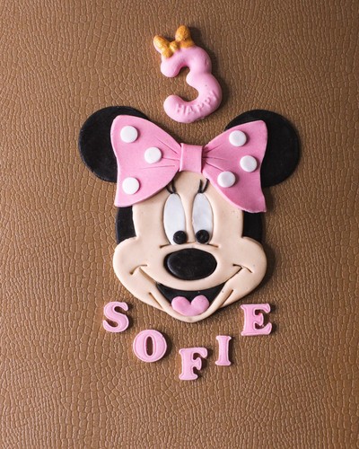 Minnie mouse edible - minnie, cake