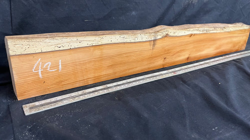 Yew resin project slab - resin,